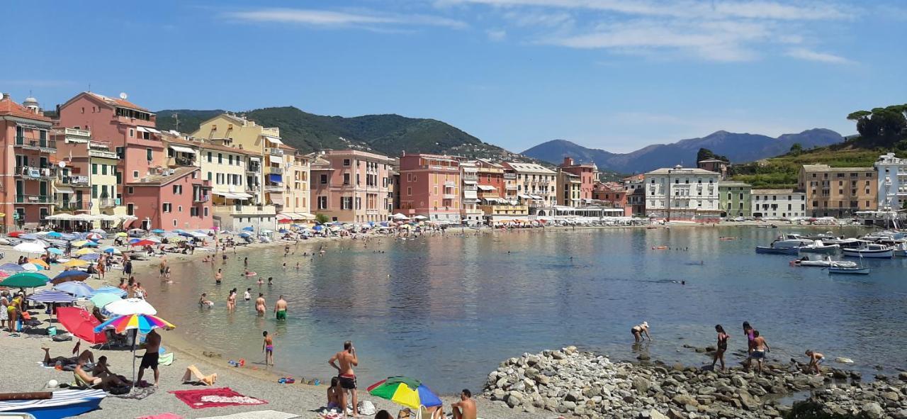 Casa Coppe… Affacciato Sulla Baia Delle Favole Daire Sestri Levante Dış mekan fotoğraf